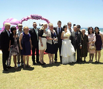 Marry Me Marilyn Caddie & Ashley Wedding John Laws Park Burleigh Heads Gold Coast